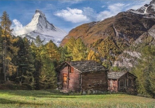 Clementoni Puzzle HQC Charming Matterhorn 500 pieces 2D Puslespill
