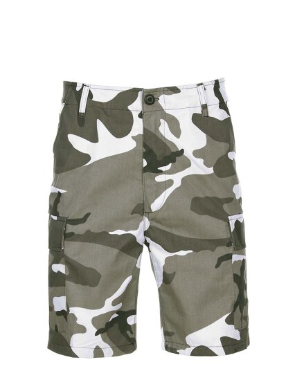 Fostex BDU Shorts Svart Hvit