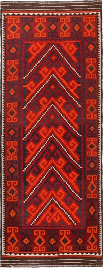 Orientalsk kelimteppe 401 x 161 cm Orientalsk kelimteppe 401 x 161 cm