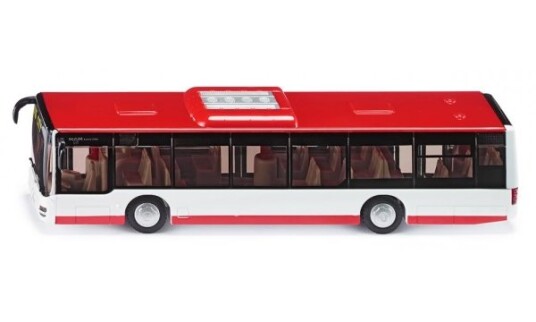 Siku 3734 Buss 3 År Metall Plast Rød Hvit