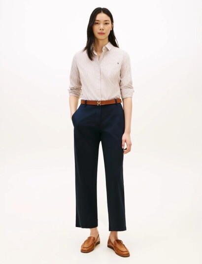 Tommy Hilfiger Co Gmd Slim Straight Chino Navy 46