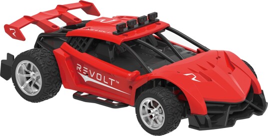 Syma Revolt R/C Vapor Racer Rød med Lyseffekter og Gummihjul