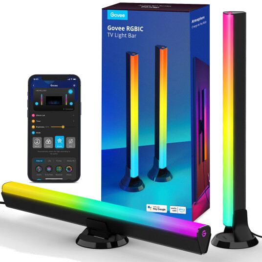 Govee - RGBIC WiFi + Bluetooth Flow Plus Light Bars! Govee - RGBIC WiFi + Bluetooth Flow Plus Light Bars!