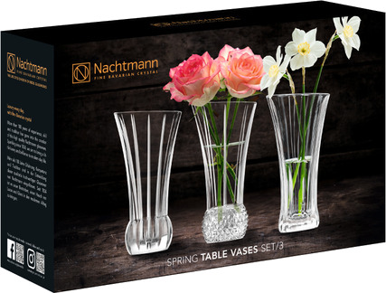 Små blomstervaser i krystall - Nachtmann