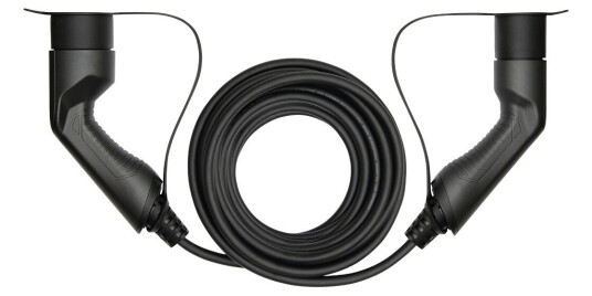 Deltaco E-Charge Type 2 Ladekabel 7m 1-Fas 16A 3.6kW Svart