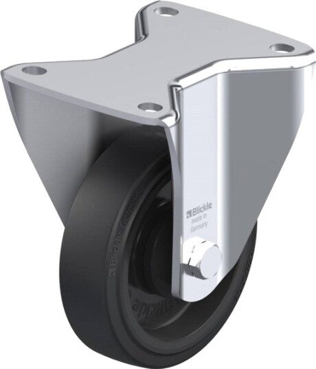 Blickle 43505 Bh-Poev 125K-3 Fast Styrehjul Hjuldiameter 125 Mm Bæreevne (Maks.) 250 Kg (1 Stk.) Blickle 43505 Bh-Poev 125K-3 Fast Styrehjul Hjuldiameter 125 Mm Bæreevne (Maks.) 250 Kg (1 Stk.)