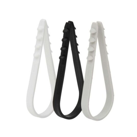 Castor DKS 3-13B Kabelfeste 3-13 mm,200-pakning Svart Castor DKS 3-13B Kabelfeste 3-13 mm,200-pakning Svart