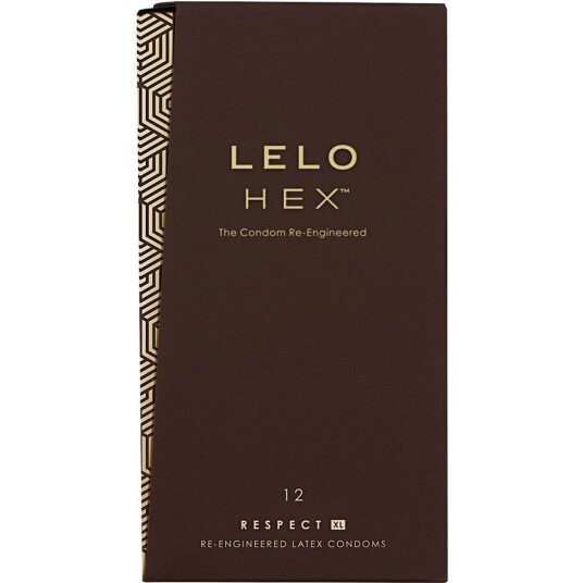 Lelo Hex Respect XL Kondomer 12 stk. - Klar Lelo Hex Respect XL Kondomer 12 stk. - Klar