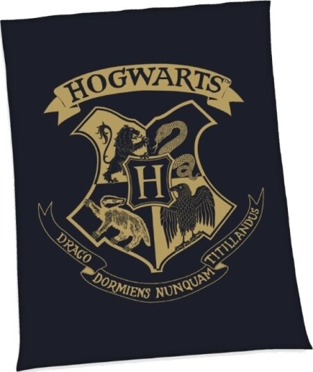 Harry Potter Fleece Tæppe   150 X 200 Cm