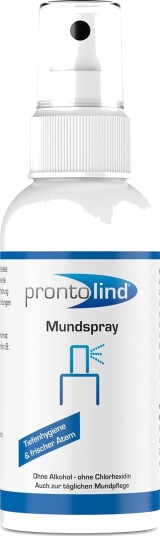 PRONTOLIND Munnspray  Ideell til piercinger & daglig munnhygiene (75 ml.)