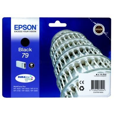 Epson Epson 79 Blekkpatron svart T7911 Epson Epson 79 Blekkpatron svart T7911