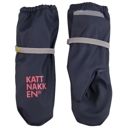 Kattnakken regnvotter – marine   5 6år