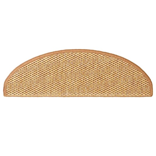 Selvklebende trappematter sisal 30 stk 65x21x4 cm sisal 8721288459961