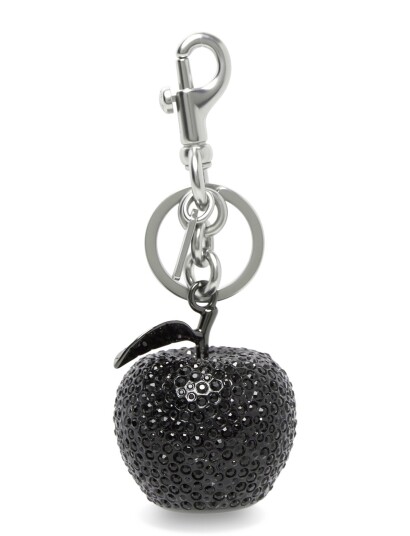 Coach Bag Charm Black ONE SIZE Coach Bag Charm Black ONE SIZE