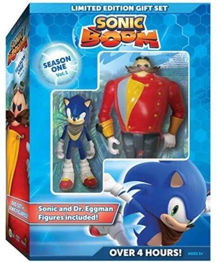 Sonic Boom Season 1 Volume 1 Dvd With Figurines DVD