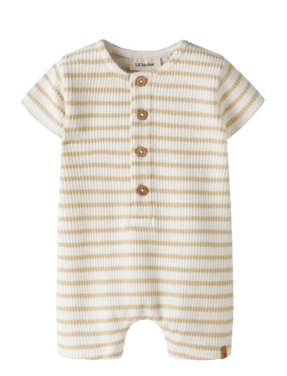 Lil"Atelier Nbmtadeo Ss Loose Suit Lil Cream 80