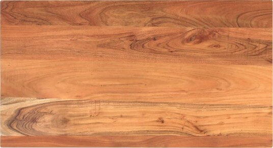 vidaXL Bordplate 120x50x3,8 cm rektangulær heltre akasie