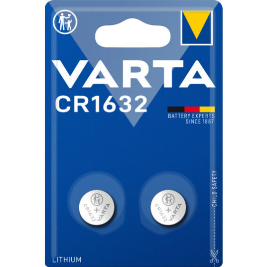 Varta Batteri Varta Lithium CR1632 3V 2 pk - 6200504
