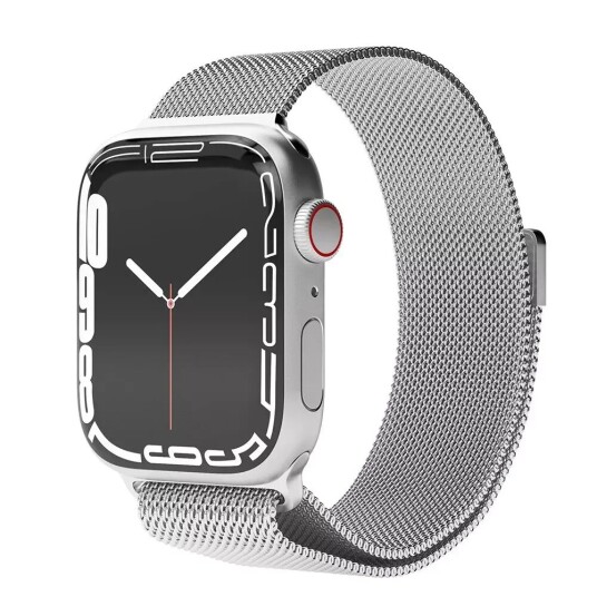Vonmählen Apple Watch (38/40/SE/41MM) Milanese Loop Rustfritt stål Reim - Sølv Vonmählen Apple Watch (38/40/SE/41MM) Milanese Loop Rustfritt stål Reim - Sølv