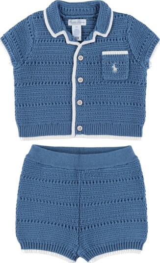 Polo Ralph Lauren Sommersett   Strikk   Shorts/Cardigan   Blå m.   Polo Ralph Lauren Acc   68   Cardigan   62