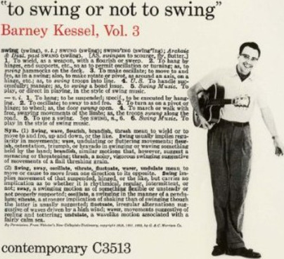 Barney Kessel To Swing Or Not To Swing CD