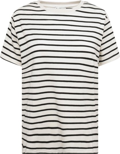 Bruun & Stengade Bs Luna T Shirt OFF WHITE/BLACK M