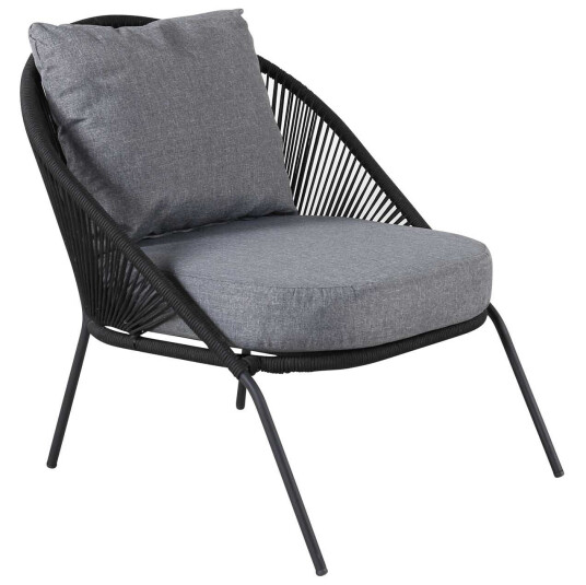 Venture Design Lindos lenestol Svart/svart Svart