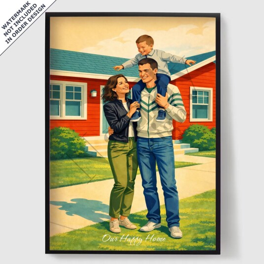 Namly Design Personalisert Plakat 50 talls Vintage Plakat AI Plakat POSTERQOORRQ