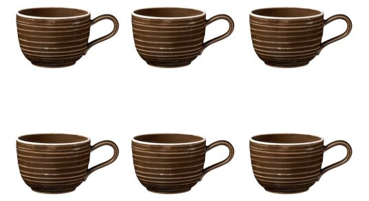 Seltmann Weiden Terra kopp 20 cl 6-pakning Earth Brown Seltmann Weiden Terra kopp 20 cl 6-pakning Earth Brown