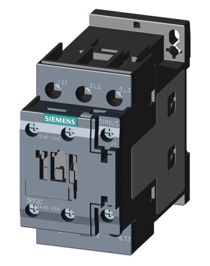 Siemens Contactor.ac3:15kw 1no+1nc dc24v 3rt2027-1bb40 (4011209790087)
