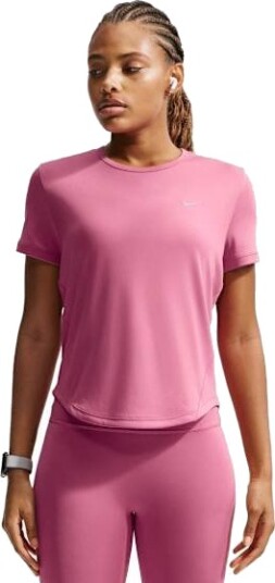 Nike Tempo Dri FIT SS Tee Dame Peony/Reflective Silver M Nike Tempo Dri FIT SS Tee Dame Peony/Reflective Silver M
