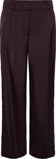 Dante6 Dante6 Jules Bold Satin Smart Pants   DARK PLUM   34