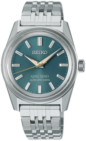 Seiko Herreklokke SPB459J1 King Grønn/Stål Ø36.1 mm