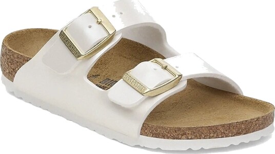 Birkenstock Arizona Kids Bf Electric Metallic Pearl White 30