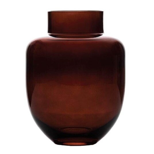 Magnor Family vase 11x8,4 cm brun Magnor Family vase 11x8,4 cm brun