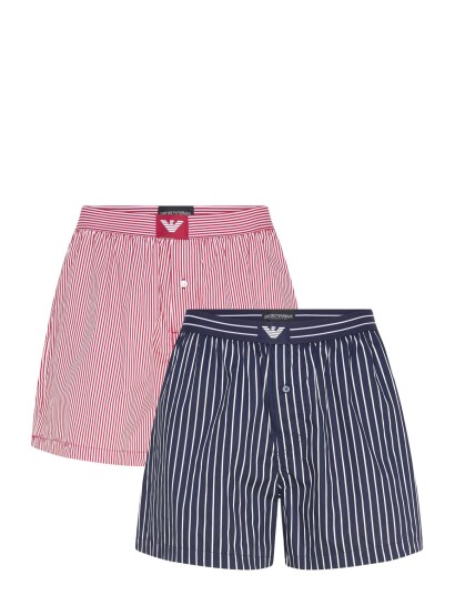 Emporio Armani 2 Pack Bottom   Red   L