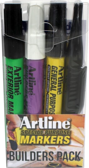 Marker Artline Builders Kit 4-Pack