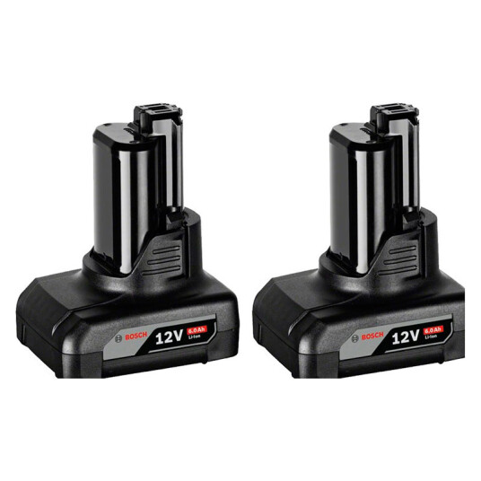 Bosch 12V 6,0Ah batteri 2 pack Bosch 12V 6,0Ah batteri 2 pack