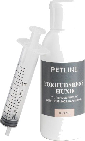 Petline Forhudsrens Hund 100 ml Petline Forhudsrens Hund 100 ml