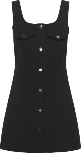 Ganni Dress Black Black 32 Ganni Dress Black Black 32