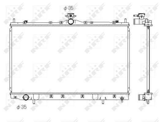 Radiator NRF 53431