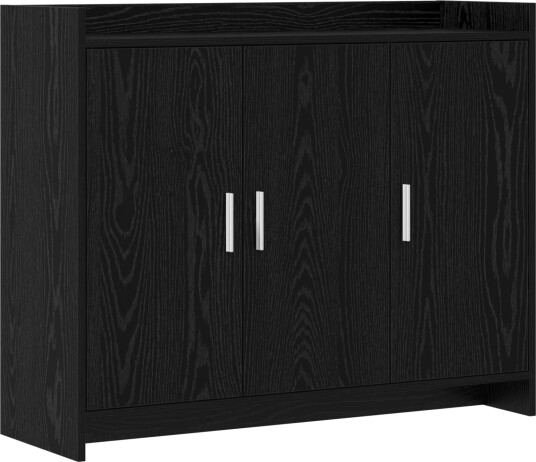  Serviesskap Svart eik 98,5 x 33 x 80 cm Konstruert tre