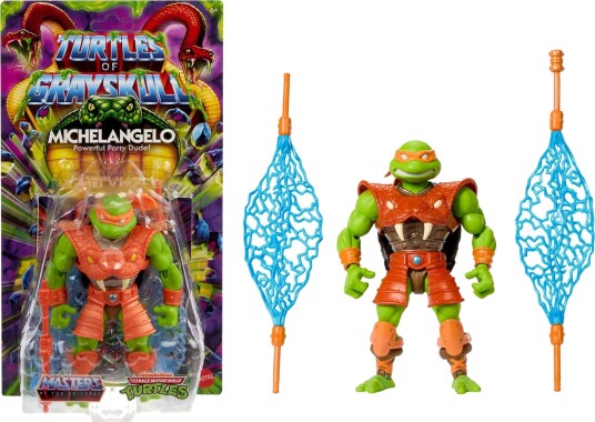 Masters of the Universe Origins Turtles of Grayskull Actionfigur 14 cm Michelangelo Masters of the Universe Origins Turtles of Grayskull Actionfigur 14 cm Michelangelo