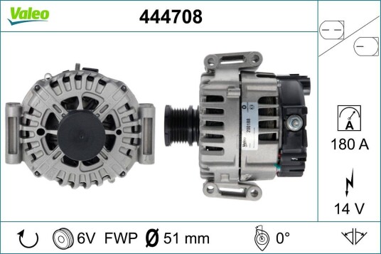 Dynamo VALEO 444708 Dynamo VALEO 444708
