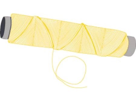Nkt Skæresnor Aramid Til Rundgående Snit På  Pe Kapper Samt Pex-Isolation  Rulle Med 50 Meter