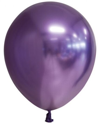 Globos Nordic 10 stk 30 cm Lilla Glossy Mirror Ballonger 2121016