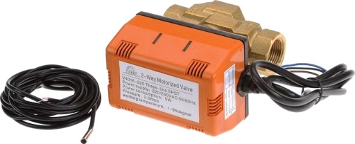 Scotte - NBE Motorventil 2-veis 3/4" KIT med NTC temperatursensor Scotte - NBE Motorventil 2-veis 3/4" KIT med NTC temperatursensor