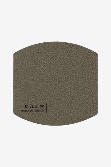 MiLLE W NORDISK DESIGN   Bordskånere Ellips 4 pakning   Grå