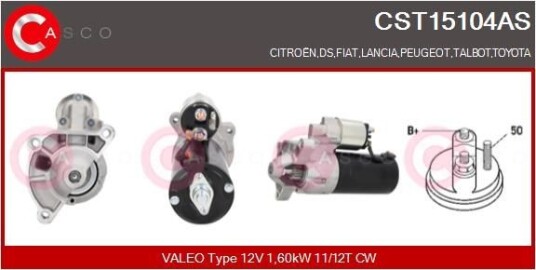 Starter CASCO CST15104AS
