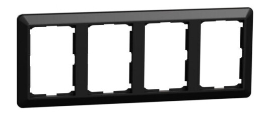Elko 4-hulls dobbelstikkramme RS Sort Elko - 1411734 Elko 4-hulls dobbelstikkramme RS Sort Elko - 1411734
